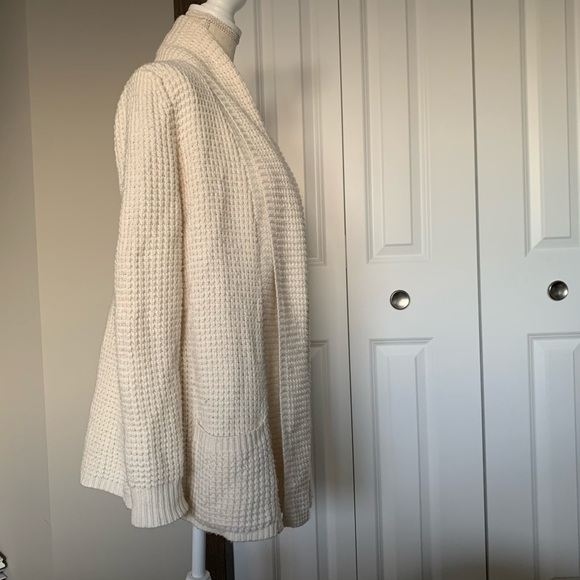 *FREE WITH BUNDLE Waffle knit open front cardigan - Picture 4 of 8